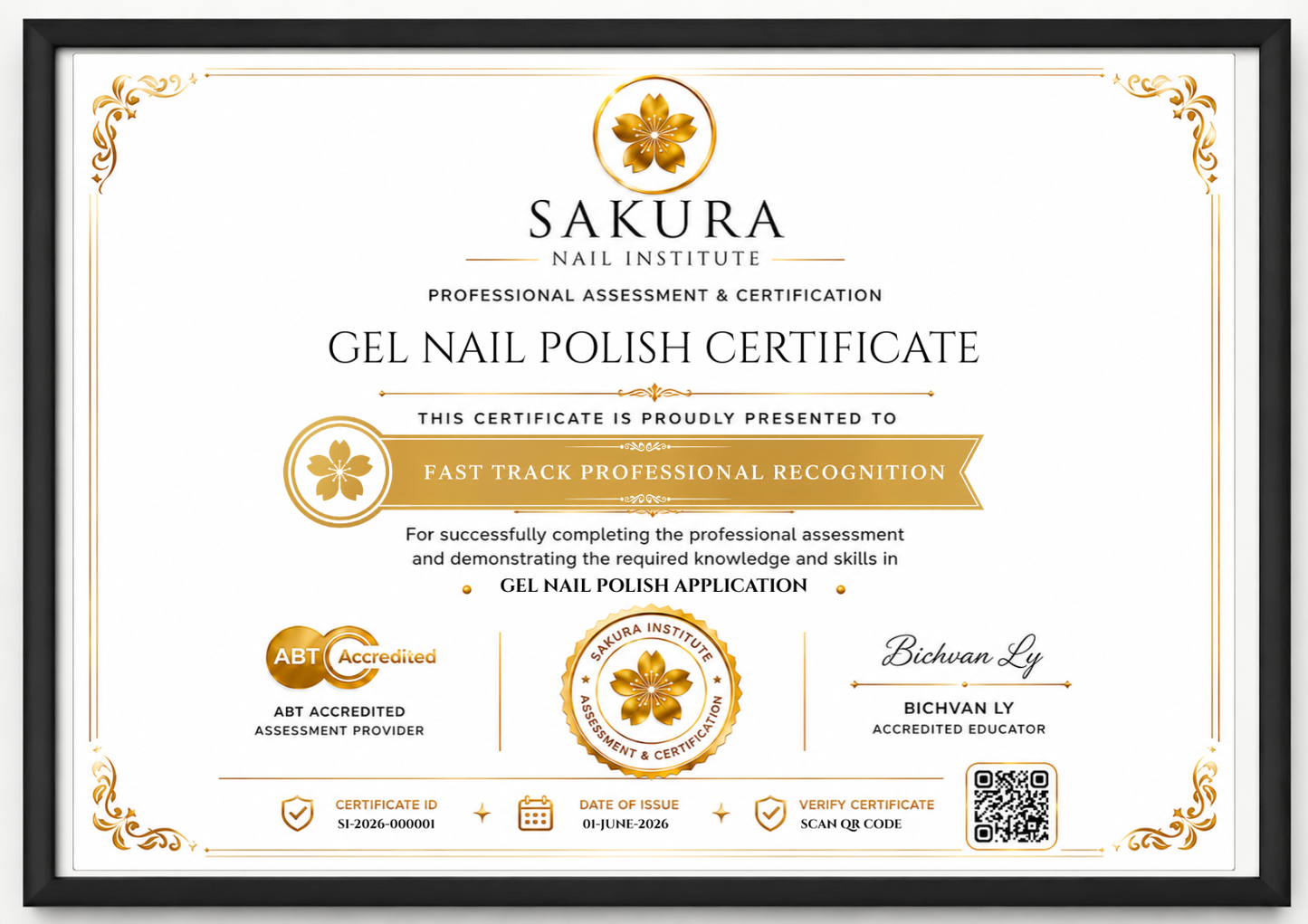 COMING SOON | Gel Polish Nail Certificate (ABT Accredited) – Fast Track Professional Assessment
