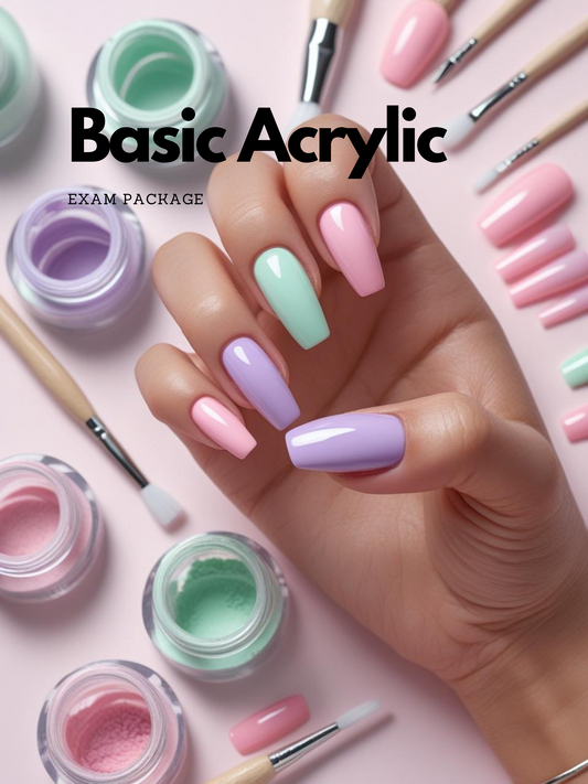 Bài thi Acrylic cơ bản