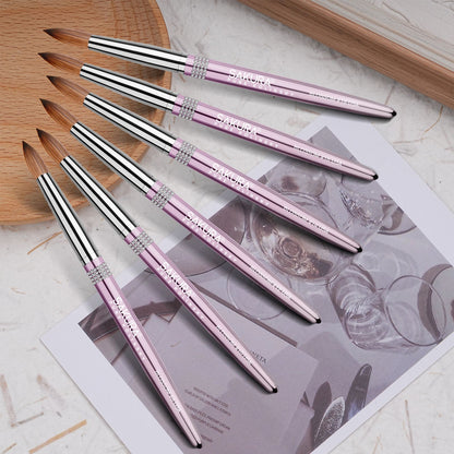 Sakura Pure Kolinsky Acrylic Nail Brush Blossom Series #8