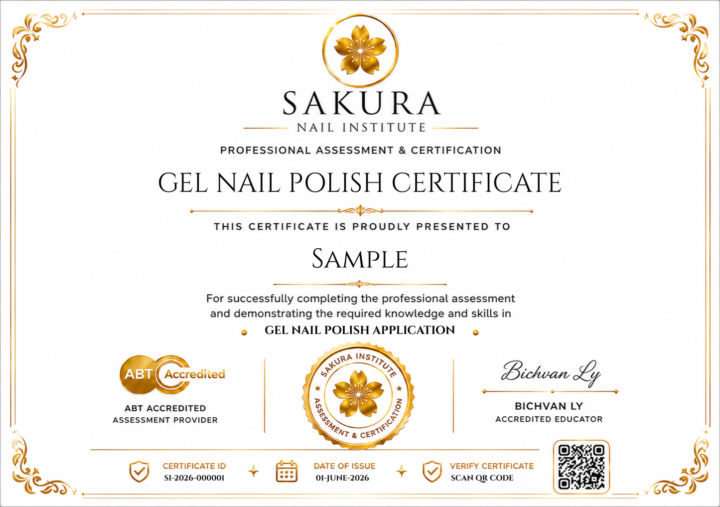 COMING SOON | Gel Polish Nail Certificate (ABT Accredited) – Digital PDF
