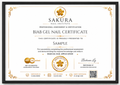 COMING SOON | BIAB Gel Nail Certificate (ABT Accredited) – Printed Certificate Package
