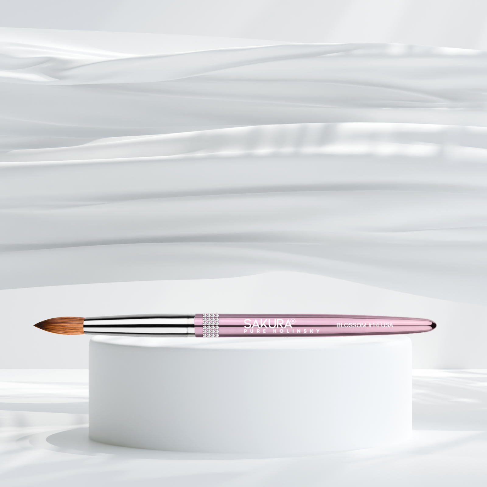 Sakura 100% Kolinsky Acrylic Nail Brush #14
