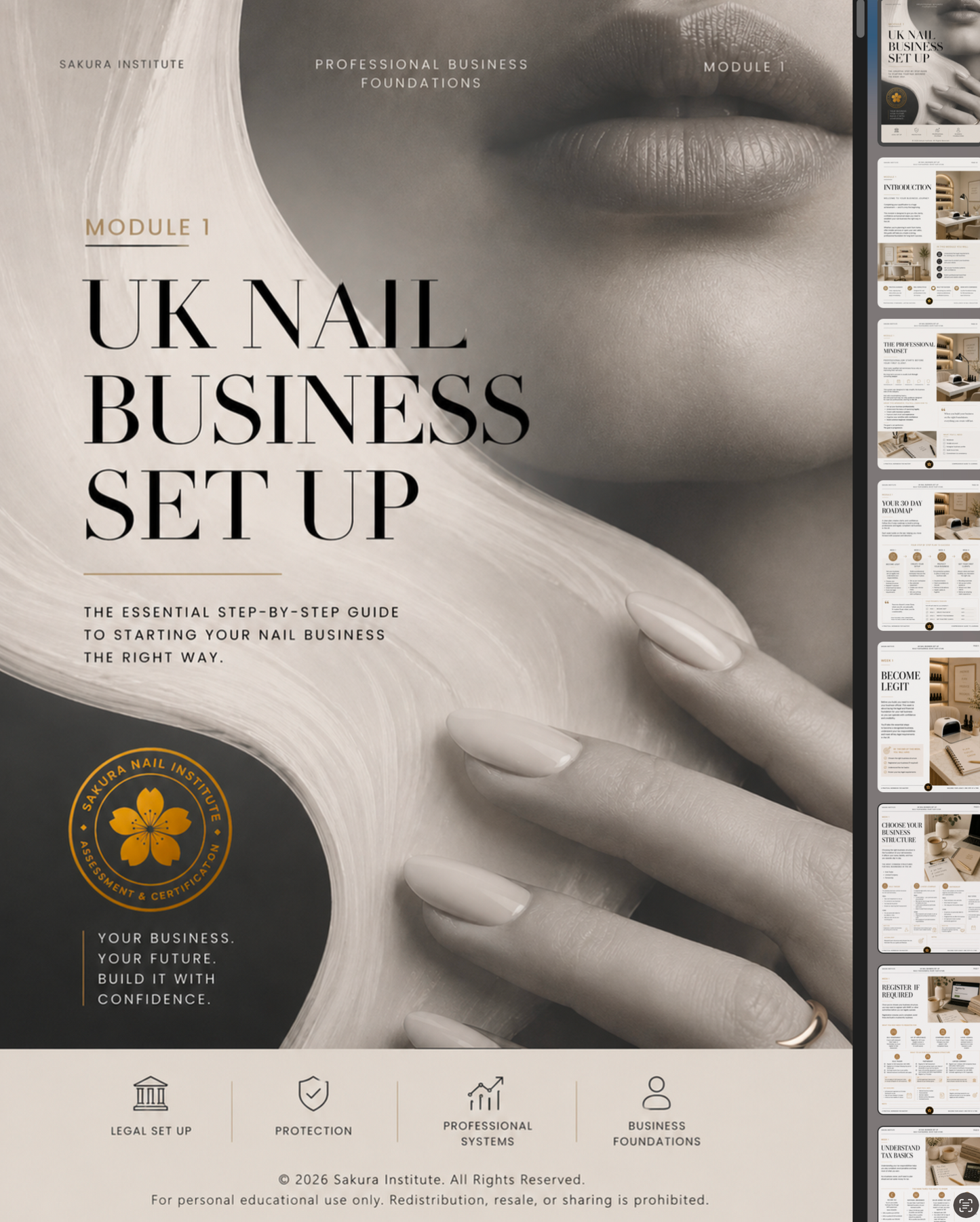 UK Nail Business Starter Bundle