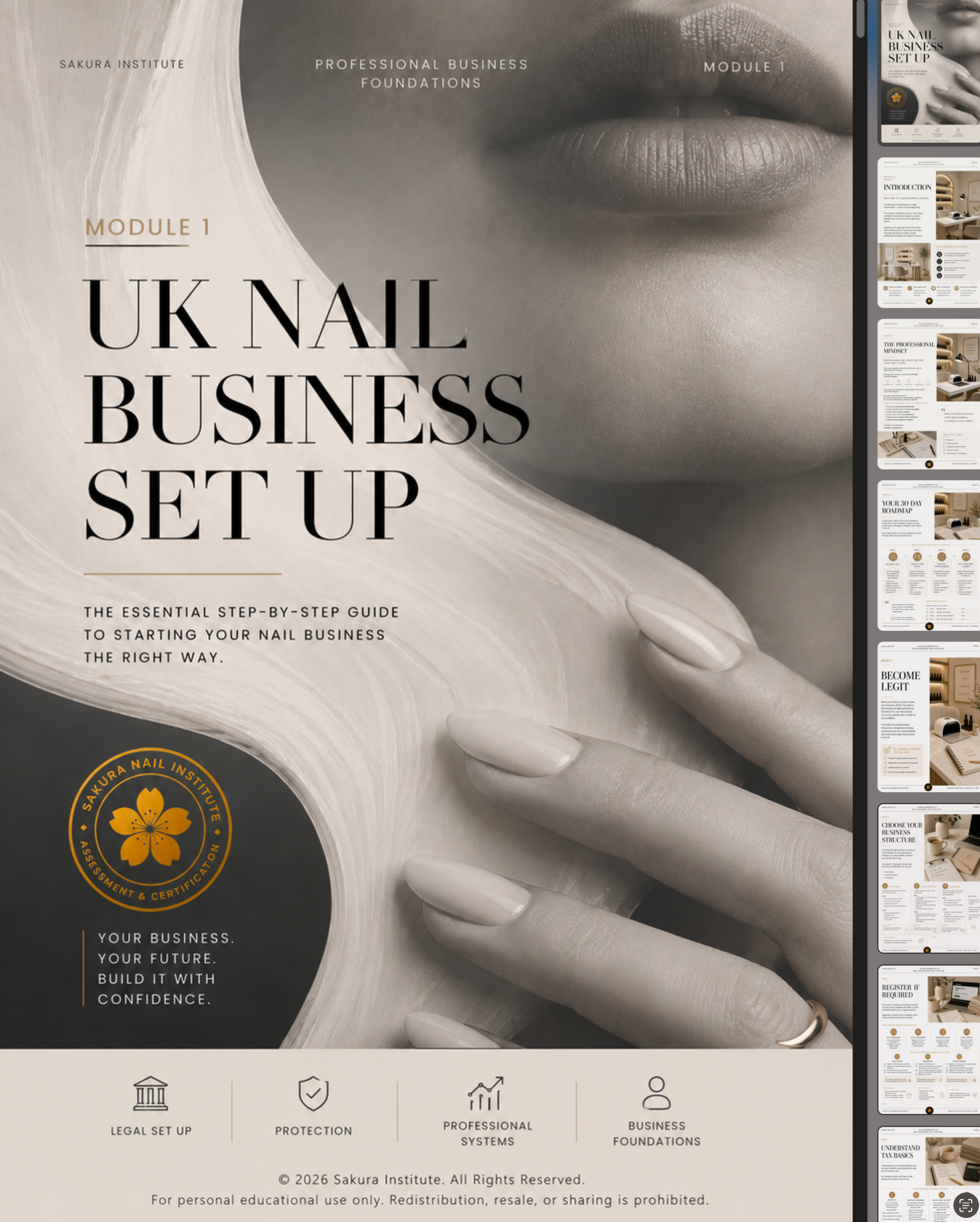 UK Nail Business Starter Bundle