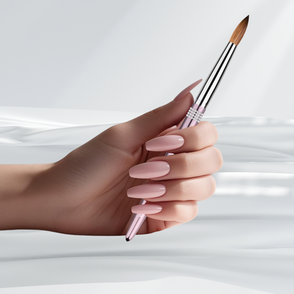 Sakura Pure Kolinsky Acrylic Nail Brush Blossom Series #8